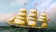 Antonio Jacobsen The British ship oil painting reproduction